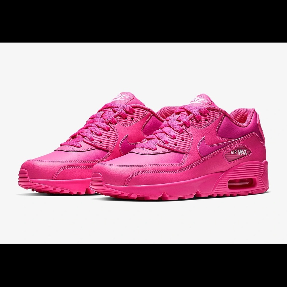 Hot Pink Nike Air Max 90s - Picture 4 of 9